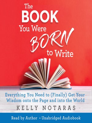 cover image of The Book You Were Born to Write